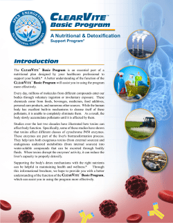 ClearVite - Primo Health Coach