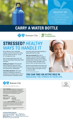 stressed? healthy ways to handle it
