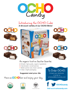 Introducing the OCHO Cube