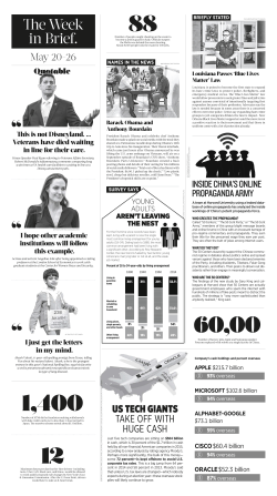 The Week in Brief. - Epoch Times | Print Archive