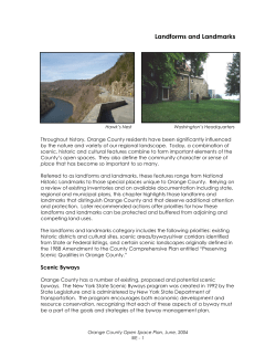 Landforms and Landmarks