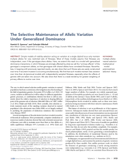 Full Text  - G3: Genes | Genomes | Genetics