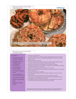 Samoas&reg; Coconut Cream Filled Croissant