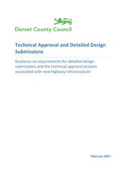 Technical Approval and Detailed Design