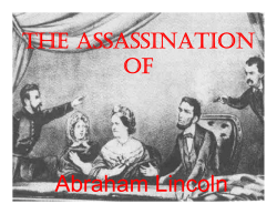 The Assassination of Abraham Lincoln