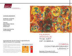 HUMAN ANIMALS THe ART OF COBRA COBRA CONTEMPORARY