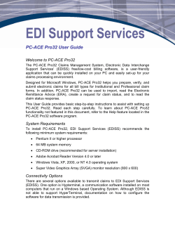 PC-ACE Pro32 User Guide