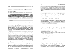 High-Order Contrasts for Independent Component