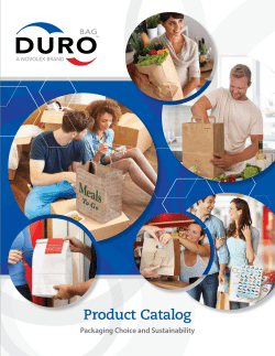 Packaging Choice and Sustainability