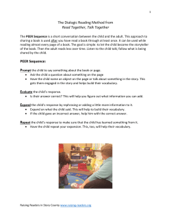 The Dialogic Reading Method - Raising Readers in Story County