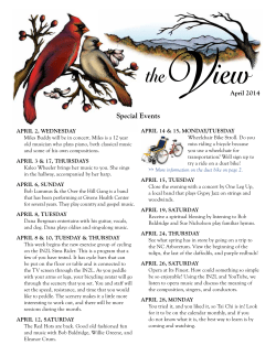 Special Events