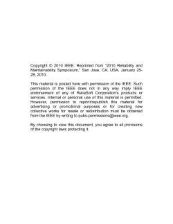 Temperature Acceleration Models in Reliability