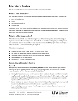 Literature Review