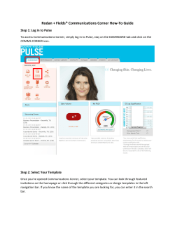 Rodan + Fields® Communications Corner How