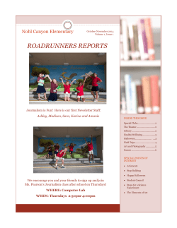ROADRUNNERS REPORTS