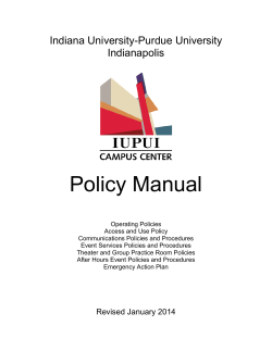 IUPUI Campus Center - Division of Student Affairs