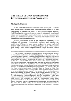 The Impact of Open Source on Preinvention Assignment