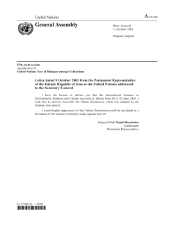A/56/458 - the United Nations