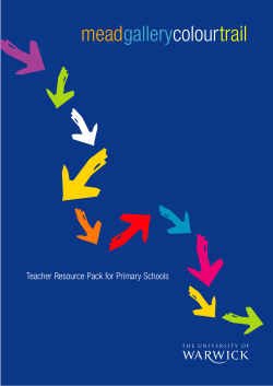 meadgallerycolourtrail - University of Warwick