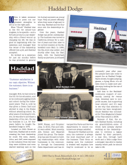 Haddad Dodge - Bakersfield Magazine