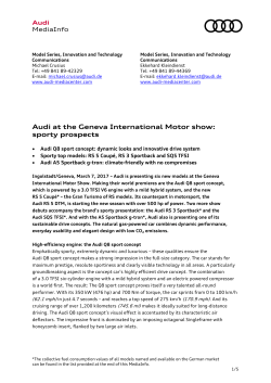 PDF - Audi MediaCenter