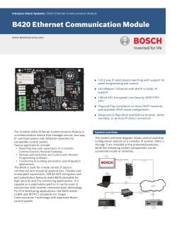 B420 Ethernet Communication Module