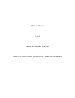 EA Games - Applications