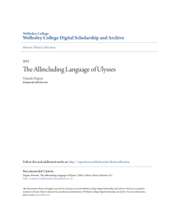 The Allincluding Language of Ulysses
