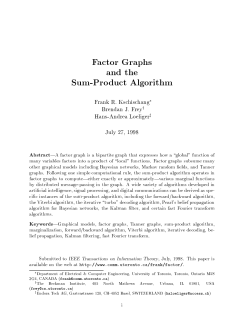 Factor graphs and the sum-product algorithm.