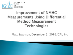 Matt Swanson/December 5, 2016/CAI, Inc