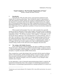 Tonal Complexes - rci.rutgers.edu