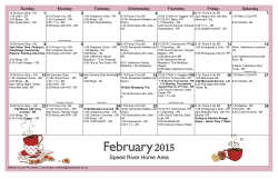 Speed River Home Area