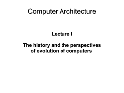 Computer Architecture
