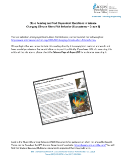 TDQs - BPS Science Weebly