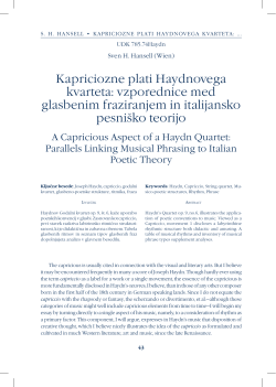 Parallels Linking Musical Phrasing to Italian Poetic Theory