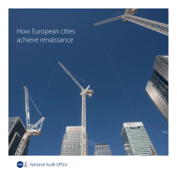 How European Cities Achieve Renaissance