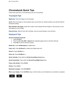 Chromebook Quick Tips