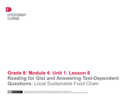 Grade 8: Module 4: Unit 1: Lesson 8