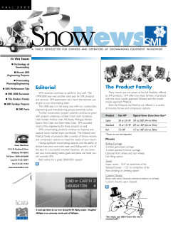 SnowNews 2000 - SMI Snowmakers