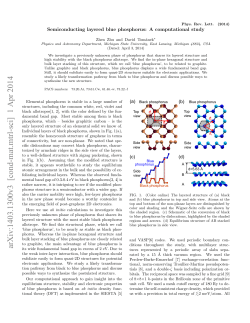 Semiconducting layered blue phosphorus: A computational study