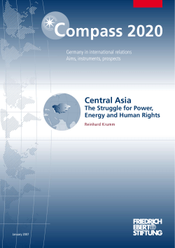 Central Asia - Friedrich-Ebert