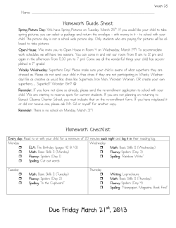 Spring Picture Day: We have Spring Pictures