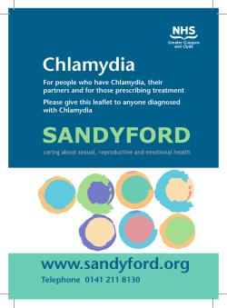 Chlamydia - Sandyford