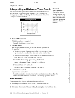 Interpreting a Distance