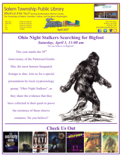 April Newsletter - the Salem Township Public Library