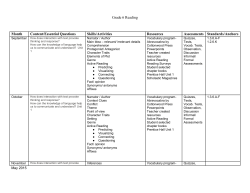 Curriculum Map - GoRockets.org