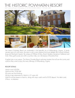 the historic powhatan resort