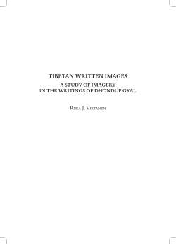 TibeTan WriTTen images