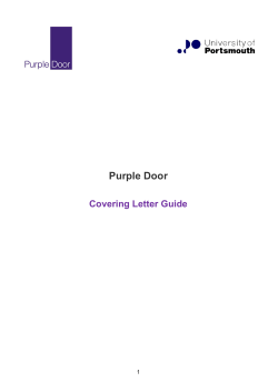 Covering Letter Guide