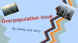 Overpopulation issue